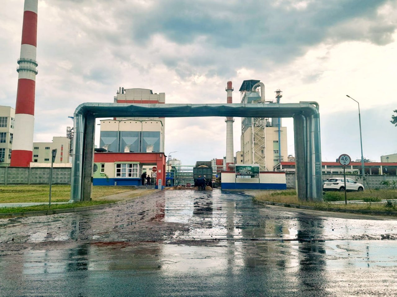 Взрыв на заводе беленой целлюлозы в Светлогорске