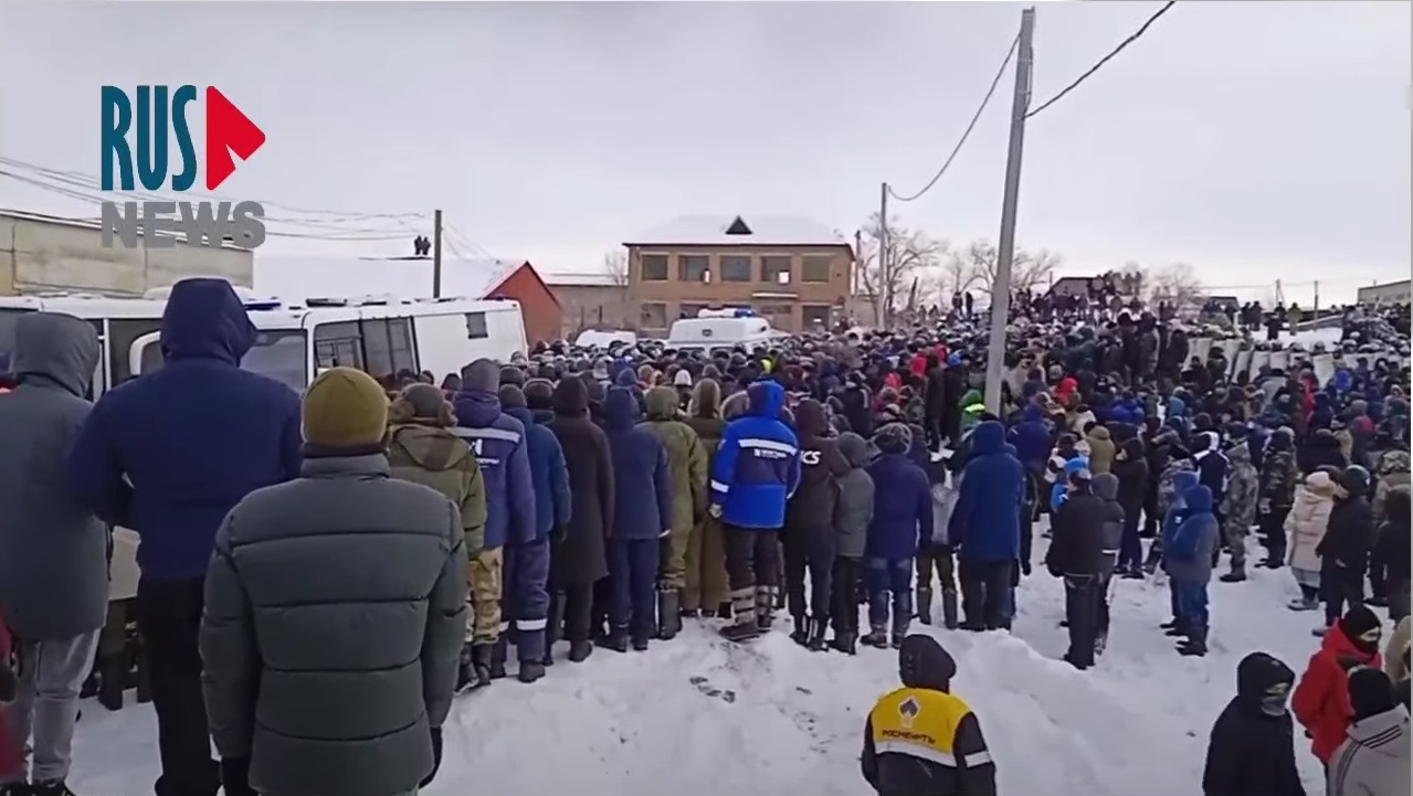 Столкновения протестующих и полиции в Башкирии. Видео