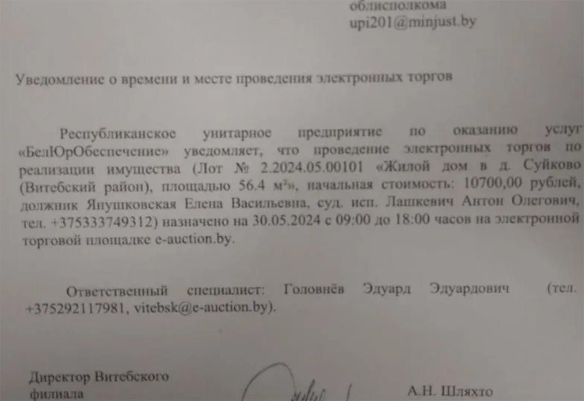 Задолженность блогера Елены Янушковской в семь с половиной раз меньше, чем  стартовая цена ее дома на аукционе