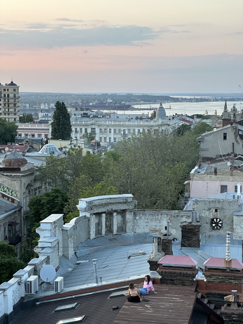 Одесса, вид на город.